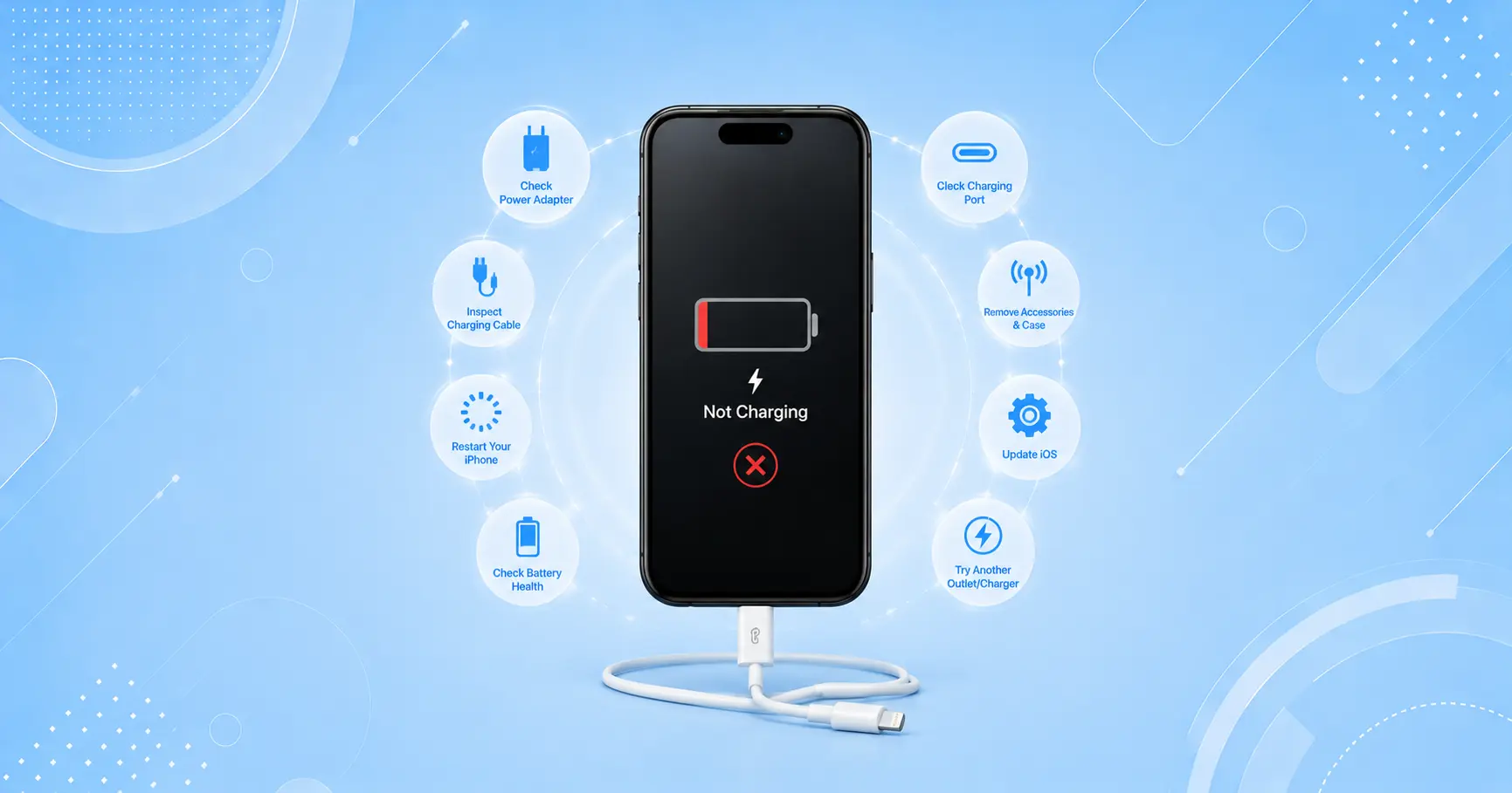 why won't my iPhone charge