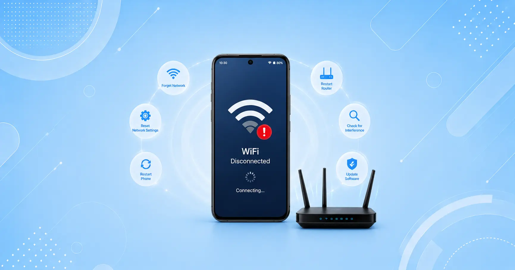 Android WiFi keeps disconnecting