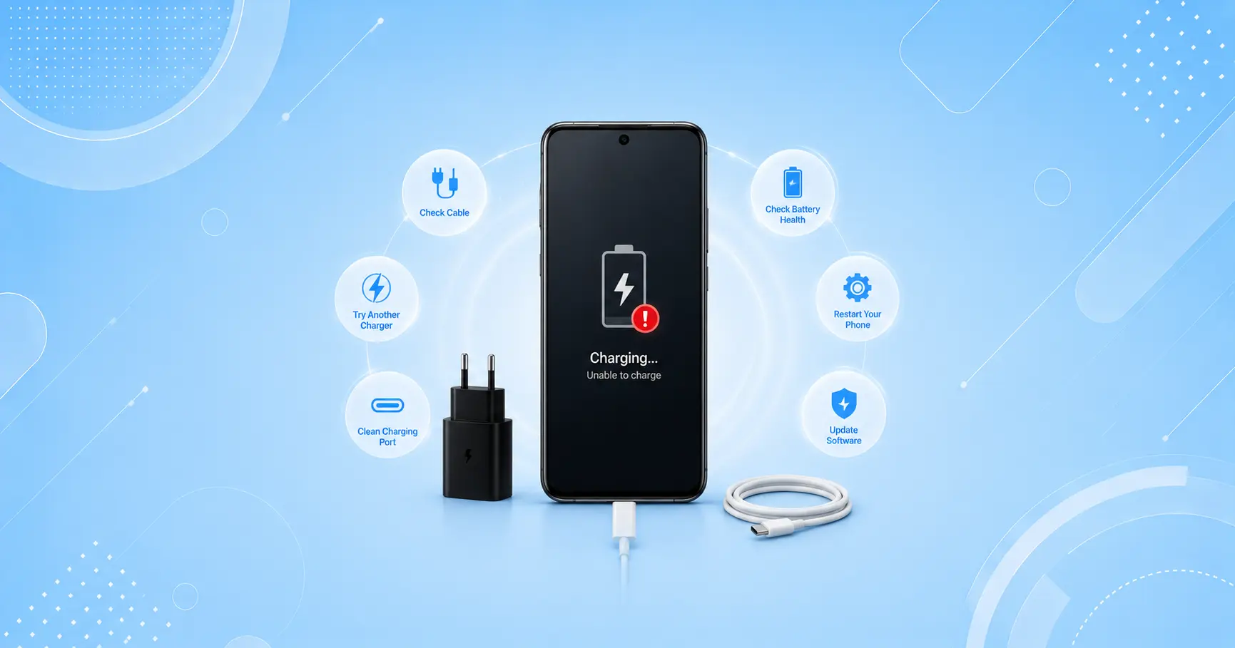 Samsung Galaxy won't charge