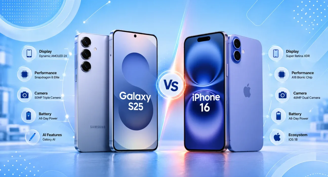 Samsung Galaxy S25 vs iPhone 16