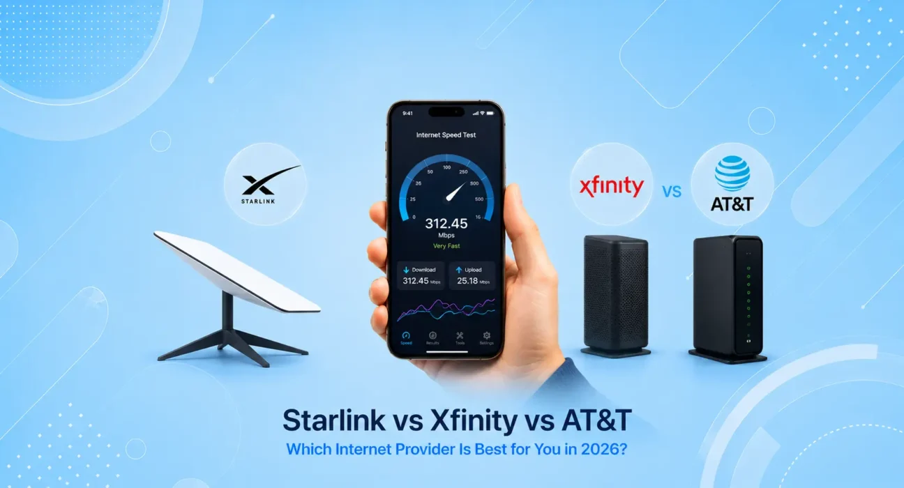 Starlink vs Xfinity vs AT&T