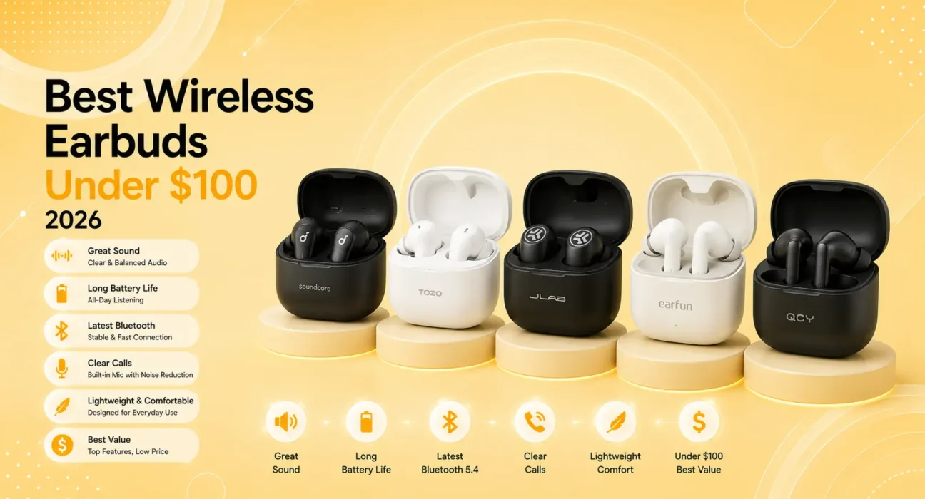 best-wireless-earbuds-under-100-2026