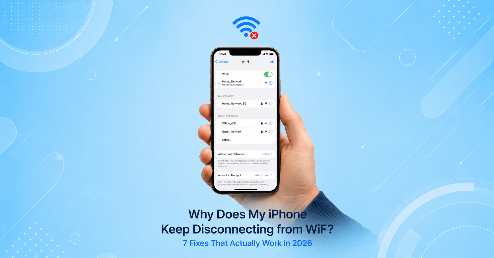iPhone Keep Disconnecting from WiFi