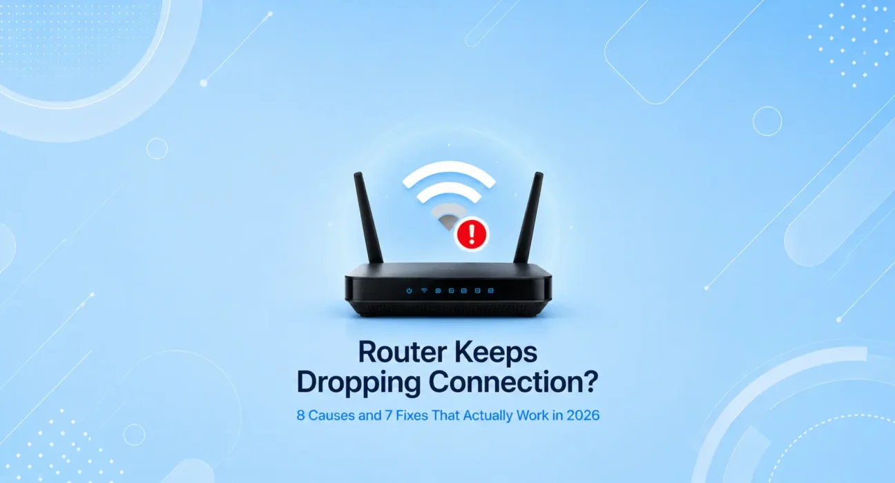 router keeps dropping connection