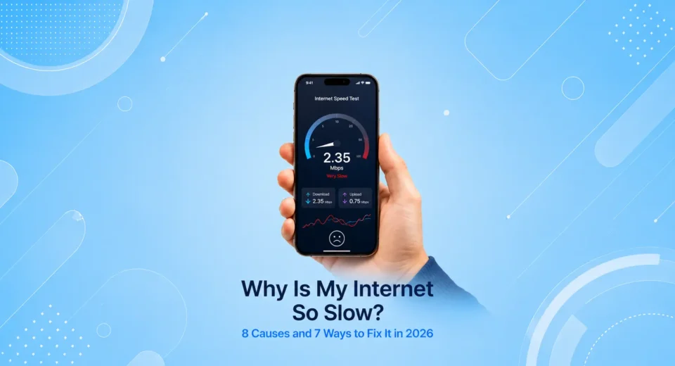 why is my internet so slow