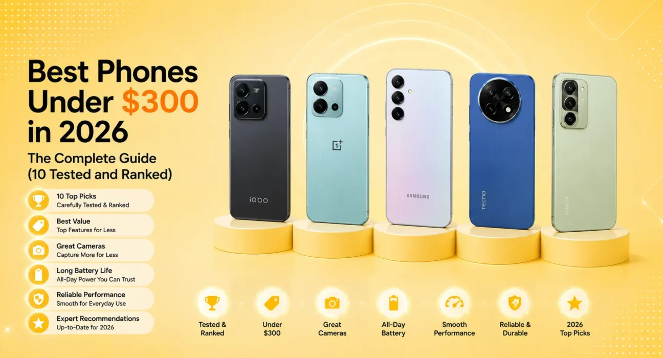 Best Android Phones Under $300 in 2026