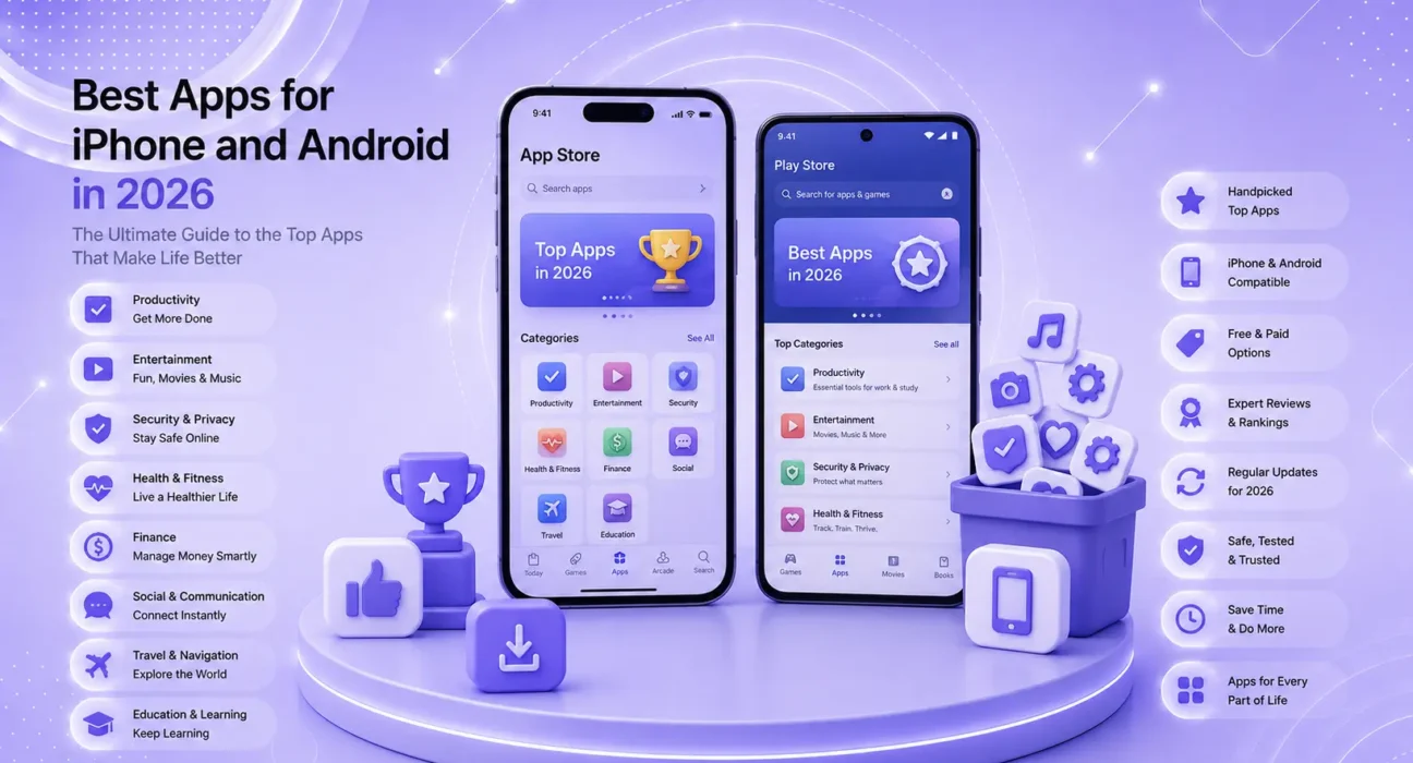 Best Apps iPhone Android 2026