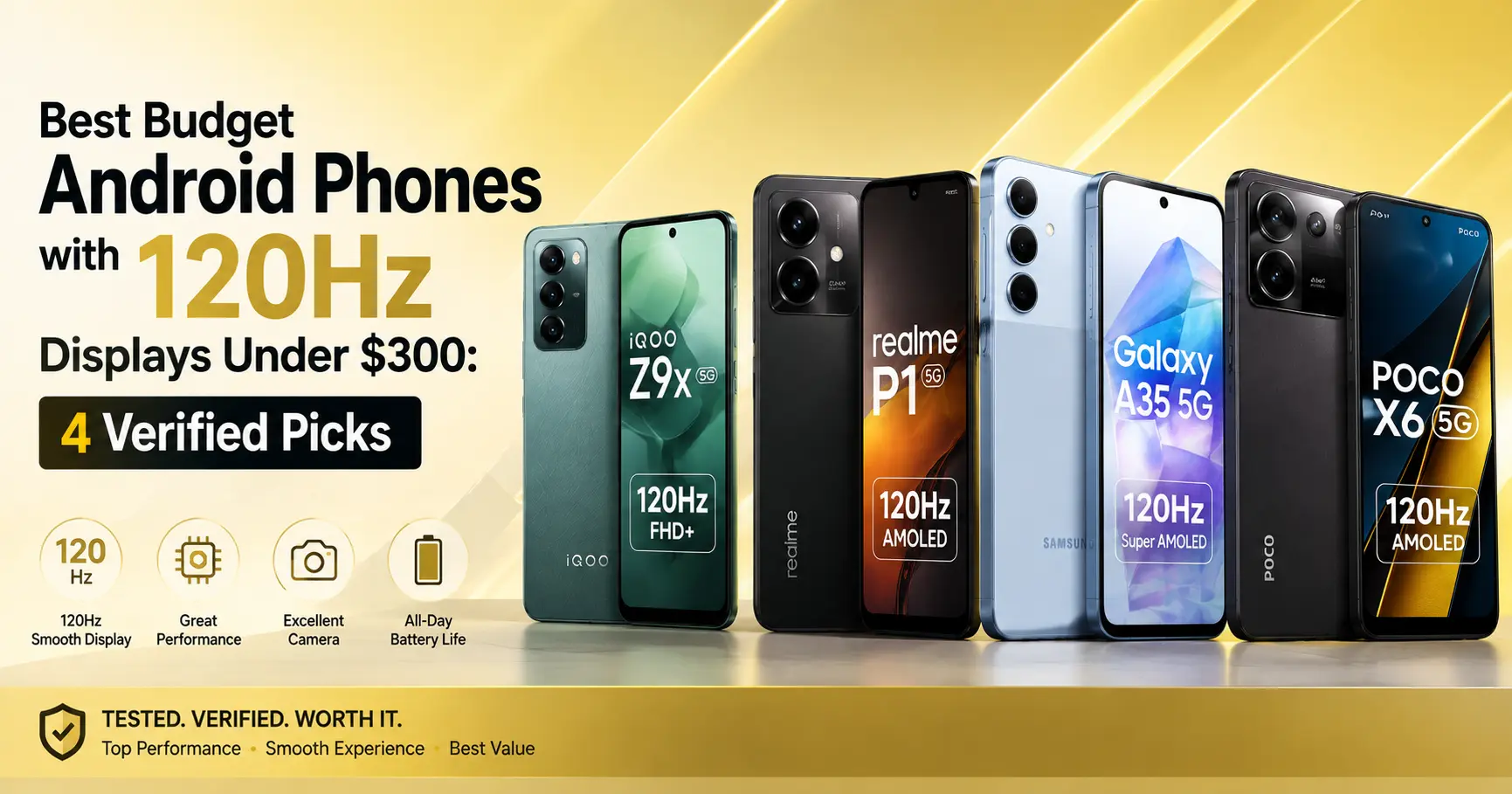 120Hz Android Phones