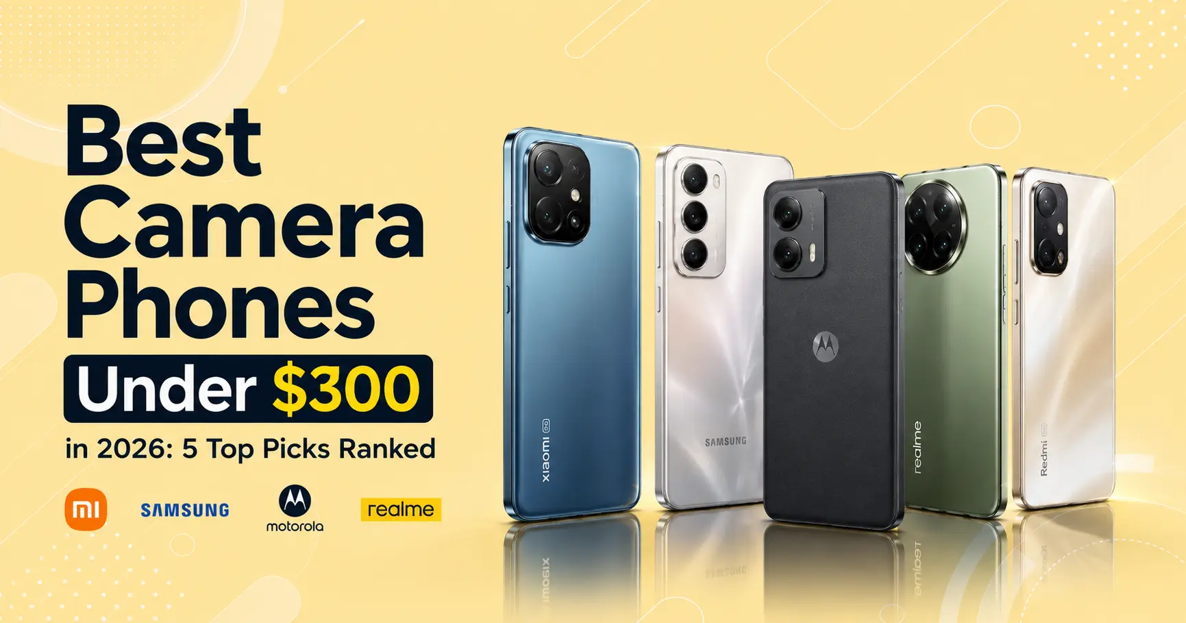 Best Camera Phones Under 300