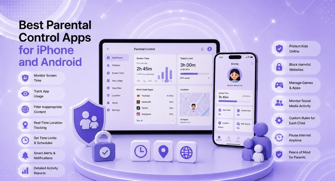 Best Parental Control Apps for iPhone and Android in 2026