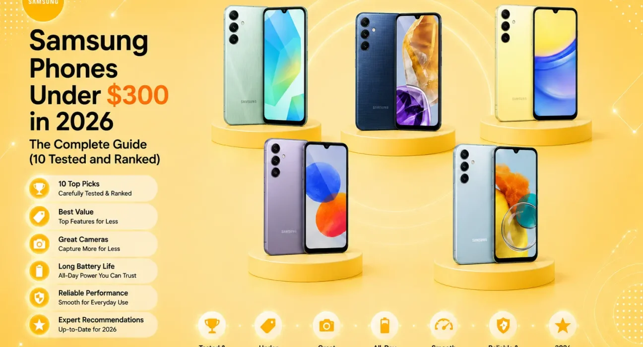 Best Samsung Phones Under $300 in 2026