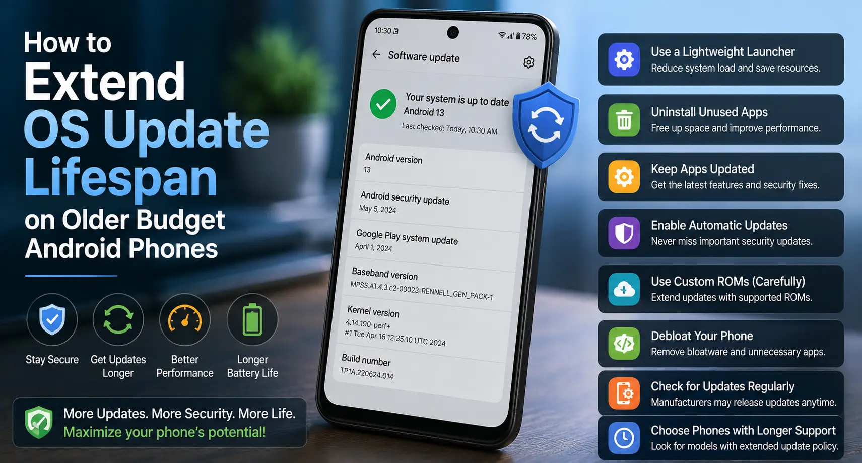 Wondering how long your device stays safe? Learn how android security updates budget phones receive work, plus 6 tested ways to extend your phone's safe lifespan.