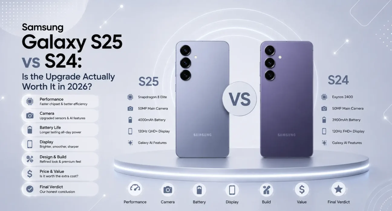 Samsung Galaxy S25 vs S24