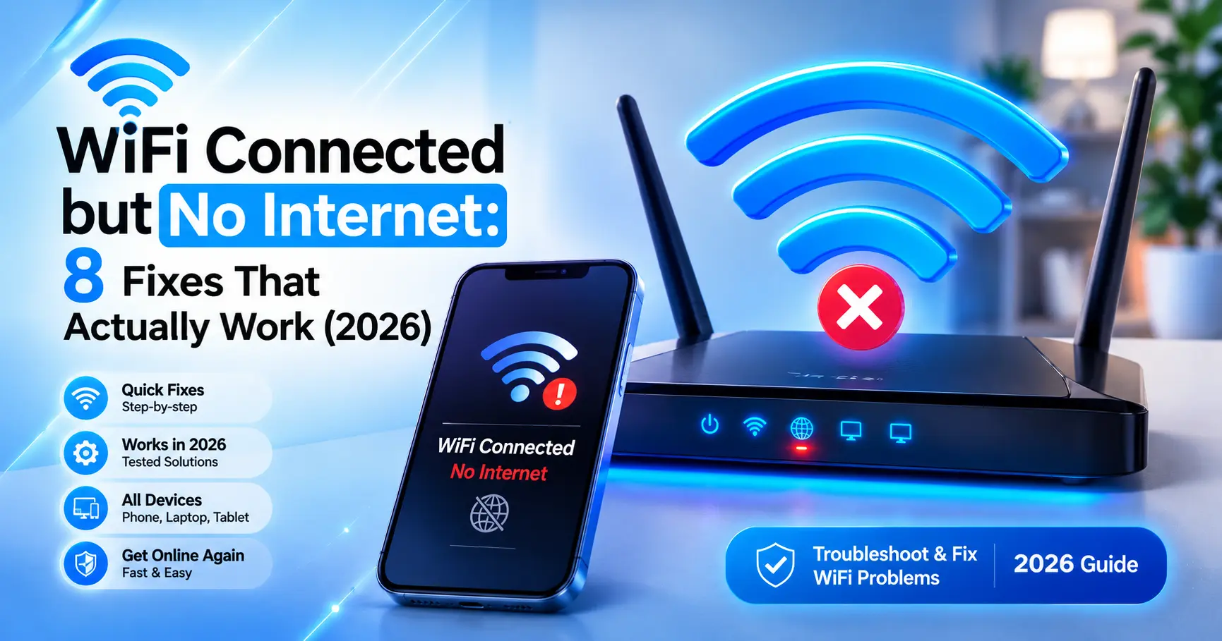 WiFi Connected but No Internet
