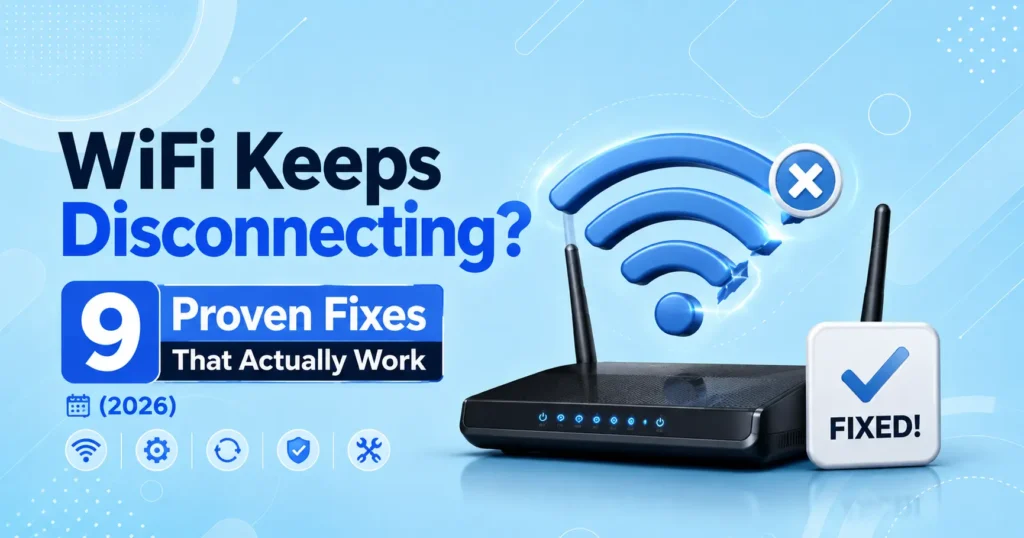 WiFi Keeps Disconnecting WiFi Keeps Disconnecting