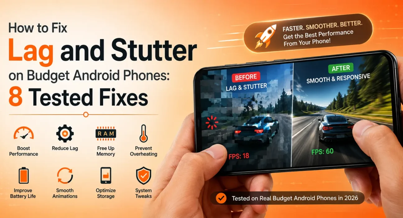 fix lag budget android phone