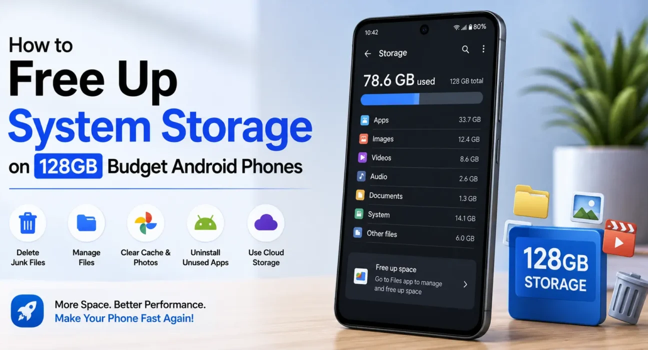 free up system storage android