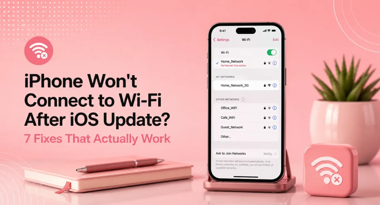 iPhone Won't Connect to Wi-Fi After iOS Update