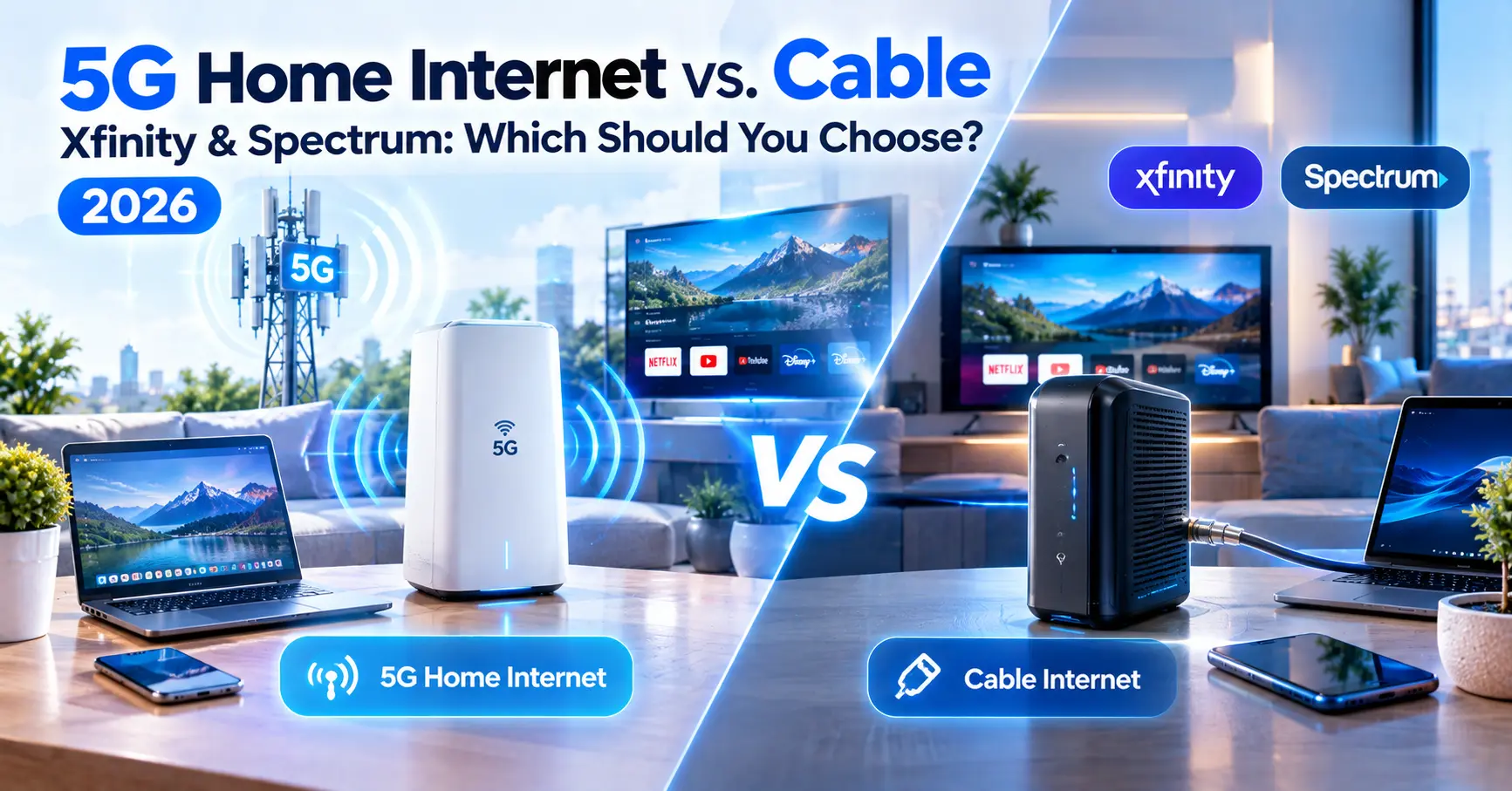 5G Home Internet vs. Cable