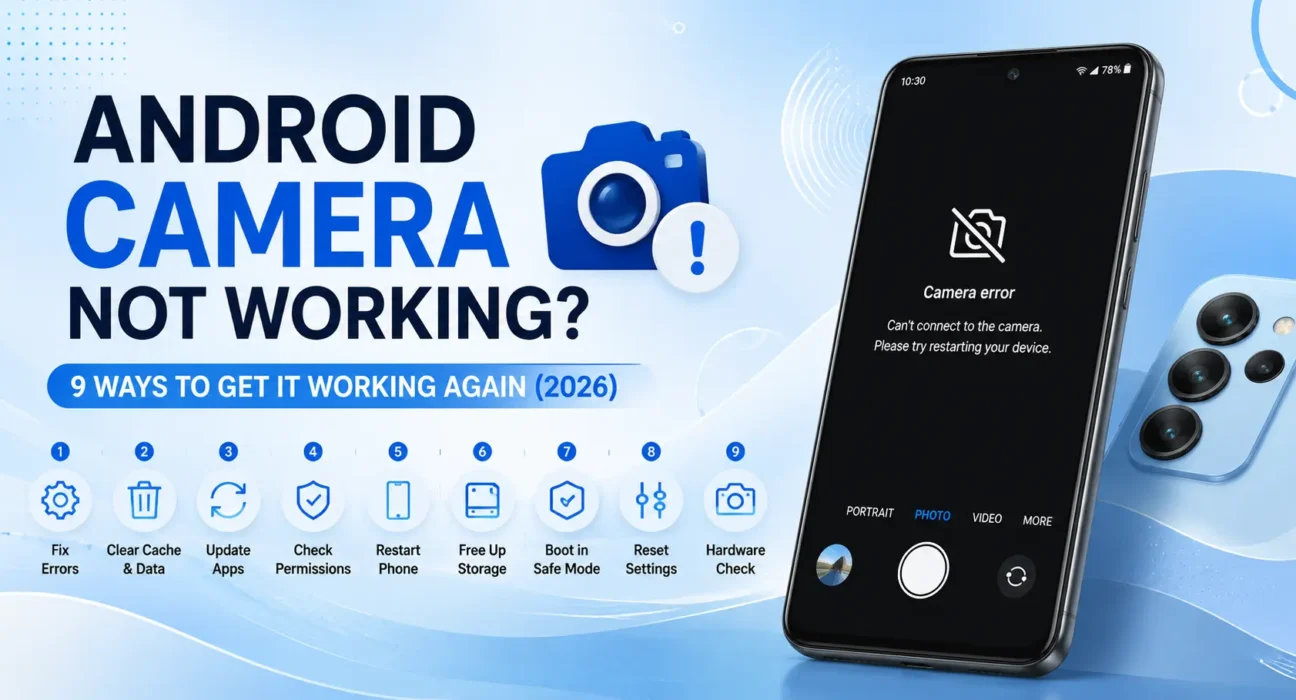 Android Camera Not Working Fix 9 Ways to Get It Working Again (2026)