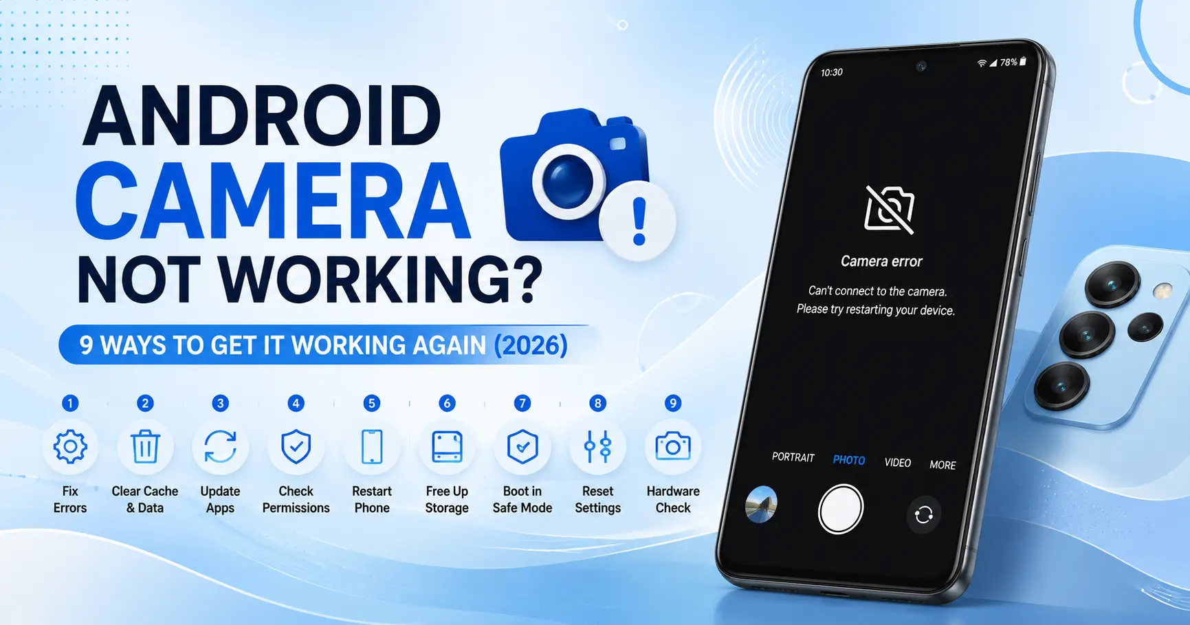 Android Camera Not Working Fix 9 Ways to Get It Working Again (2026)