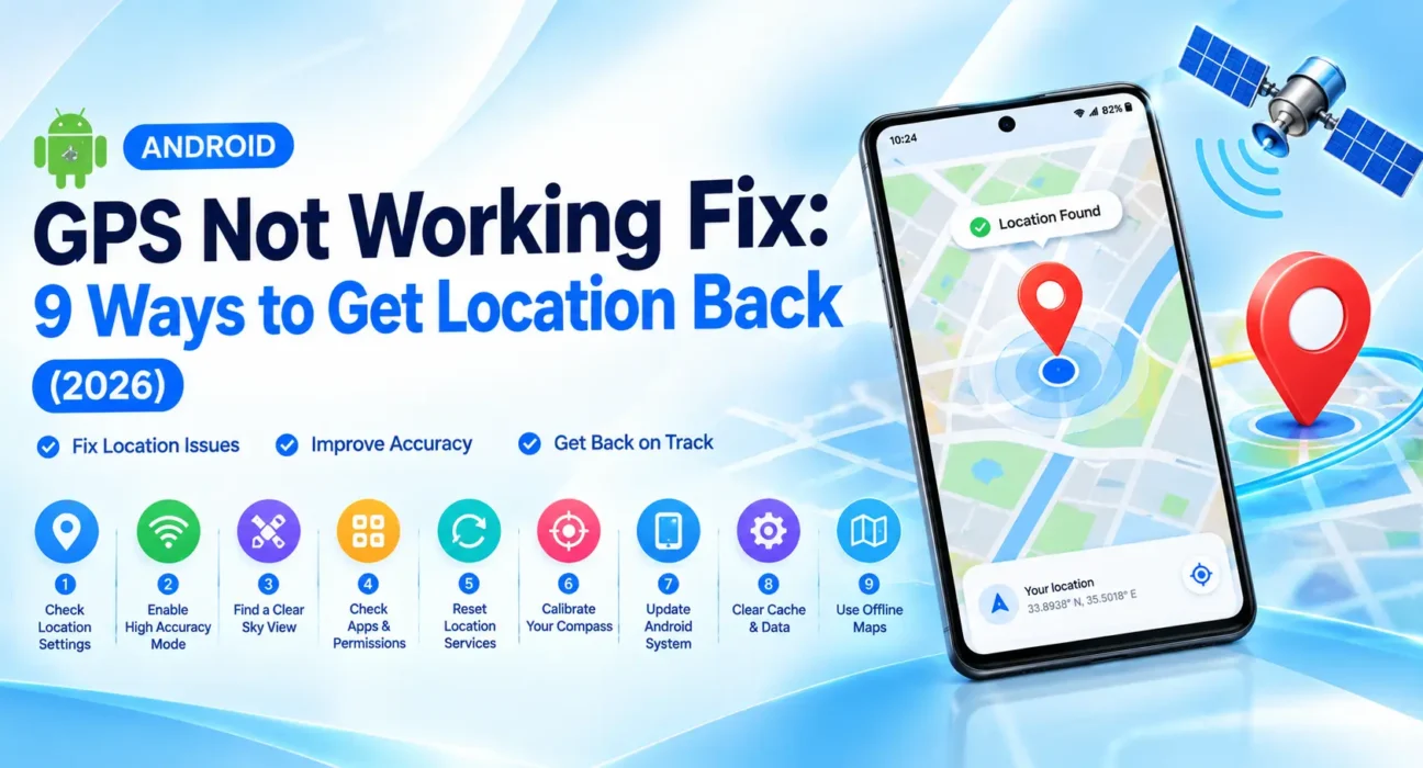 Android GPS Not Working Fix
