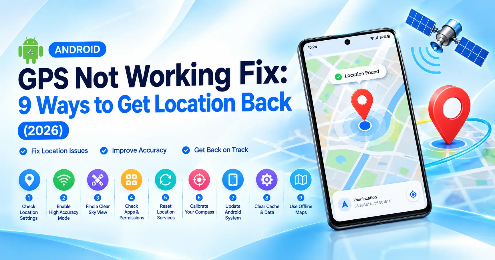 Android GPS Not Working Fix