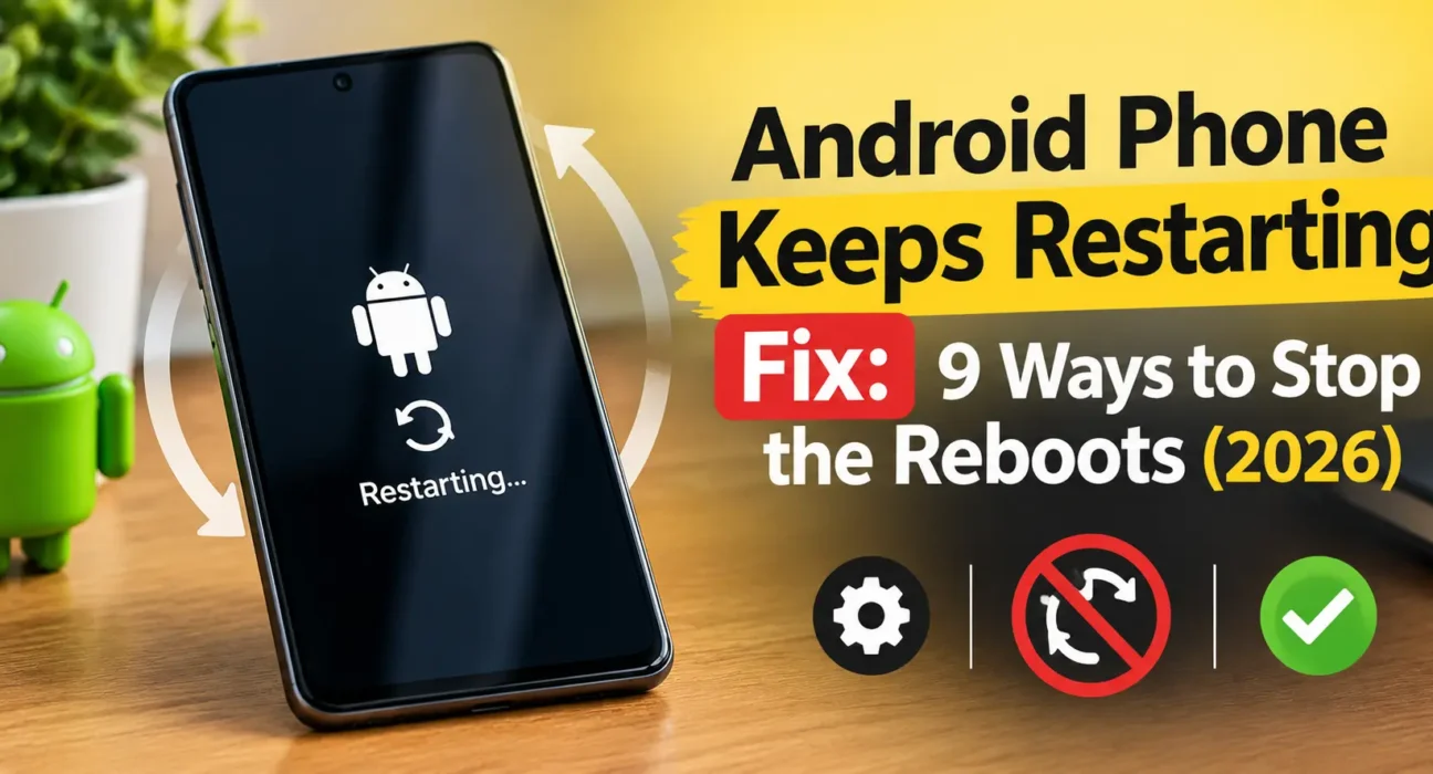 Android Phone Keeps Restarting Fix: 9 Ways to Stop the Reboots (2026)