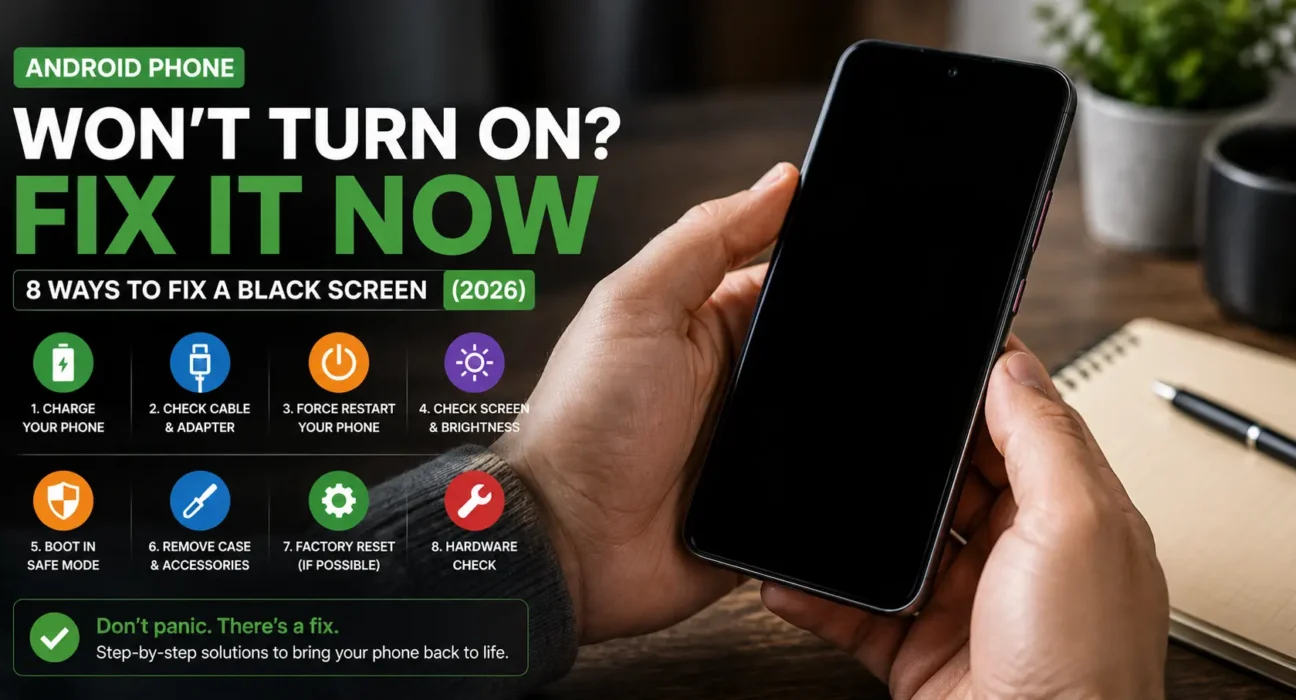 Android Phone Wont Turn On Fix