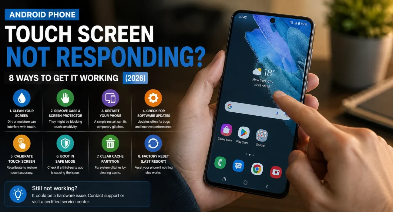 Android Touch Screen Not Responding