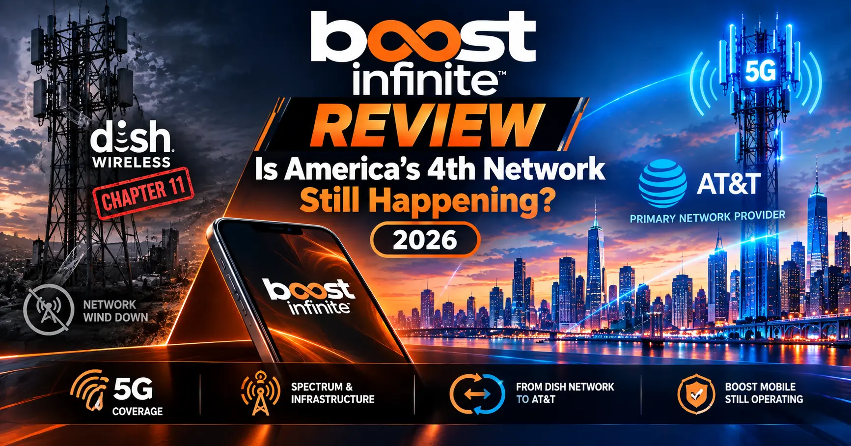 Boost Infinite 5G Network Review