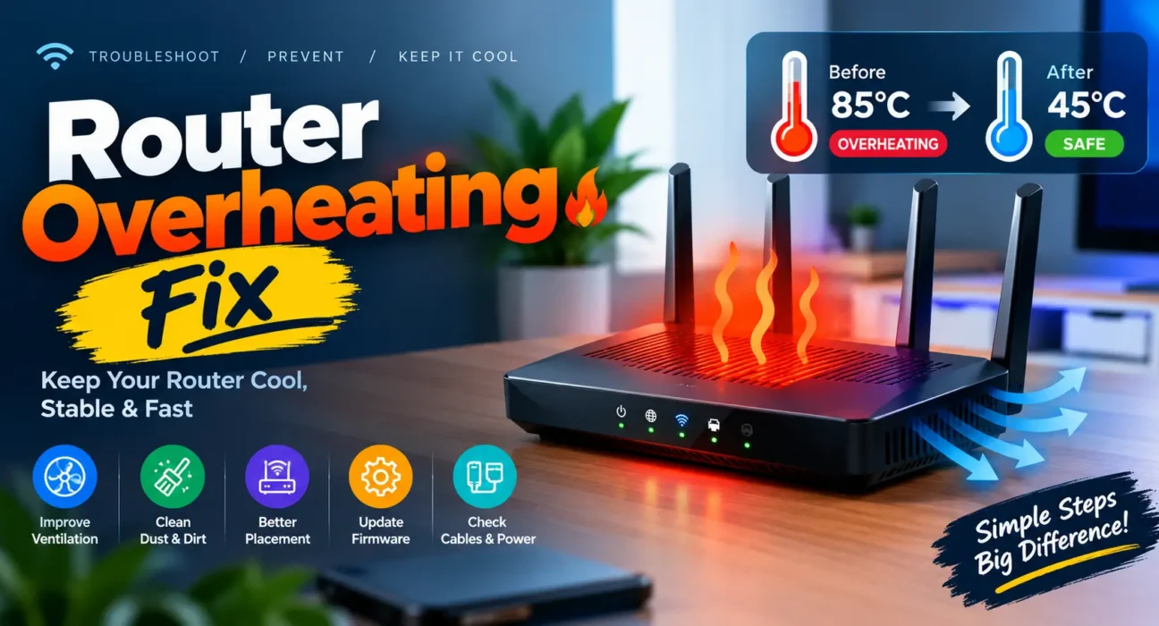 Router Overheating Fix