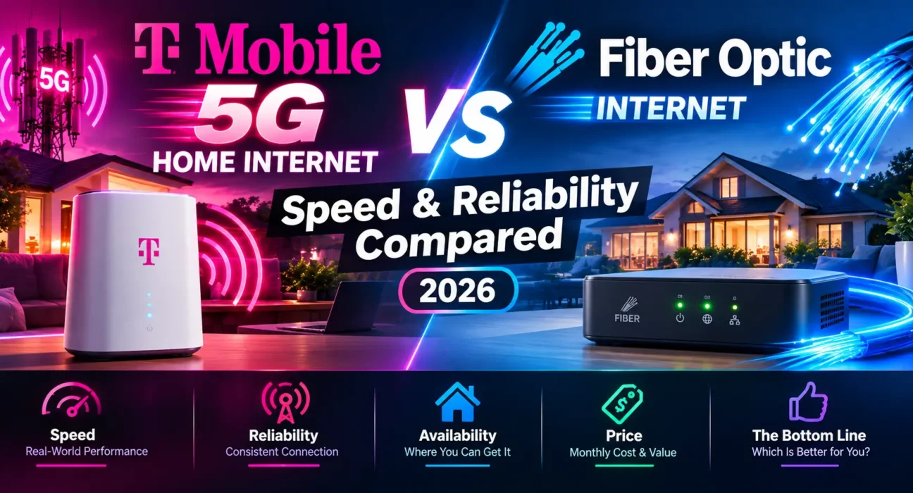 T-Mobile 5G Home Internet vs Fiber