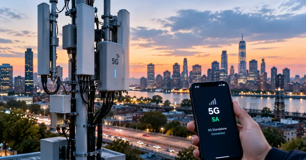 5G Standalone Network 5G standalone network in the US explained — which carriers actually run it, why it matters for latency and battery life, and how to tell if you're on it.