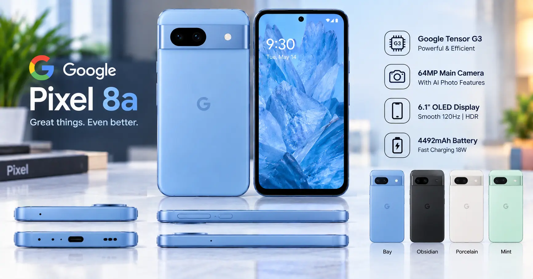 Google Pixel 8a Review: Full Specs, Price & Release Date