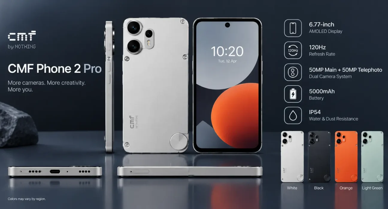 Full CMF Phone 2 Pro review for 2026: complete specs, release date, price, camera samples, battery tests, and whether it's the best budget phone you can buy.