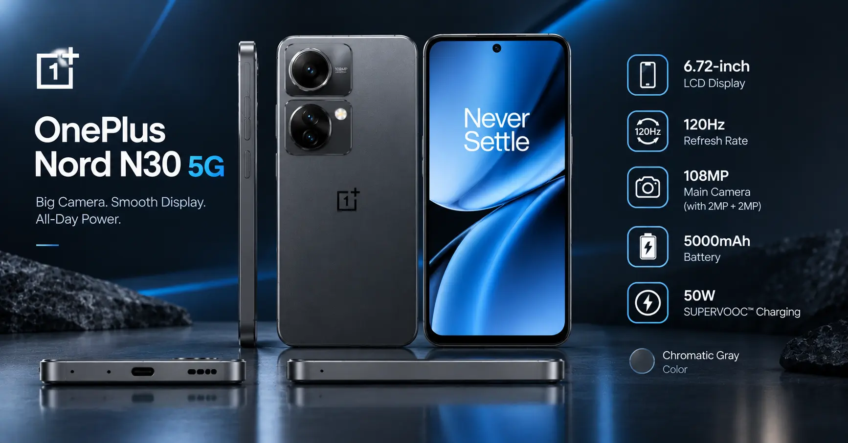 Full OnePlus Nord N30 5G review for 2026: complete specs, release date, price, 50W charging, battery tests, and whether it's still worth buying.
