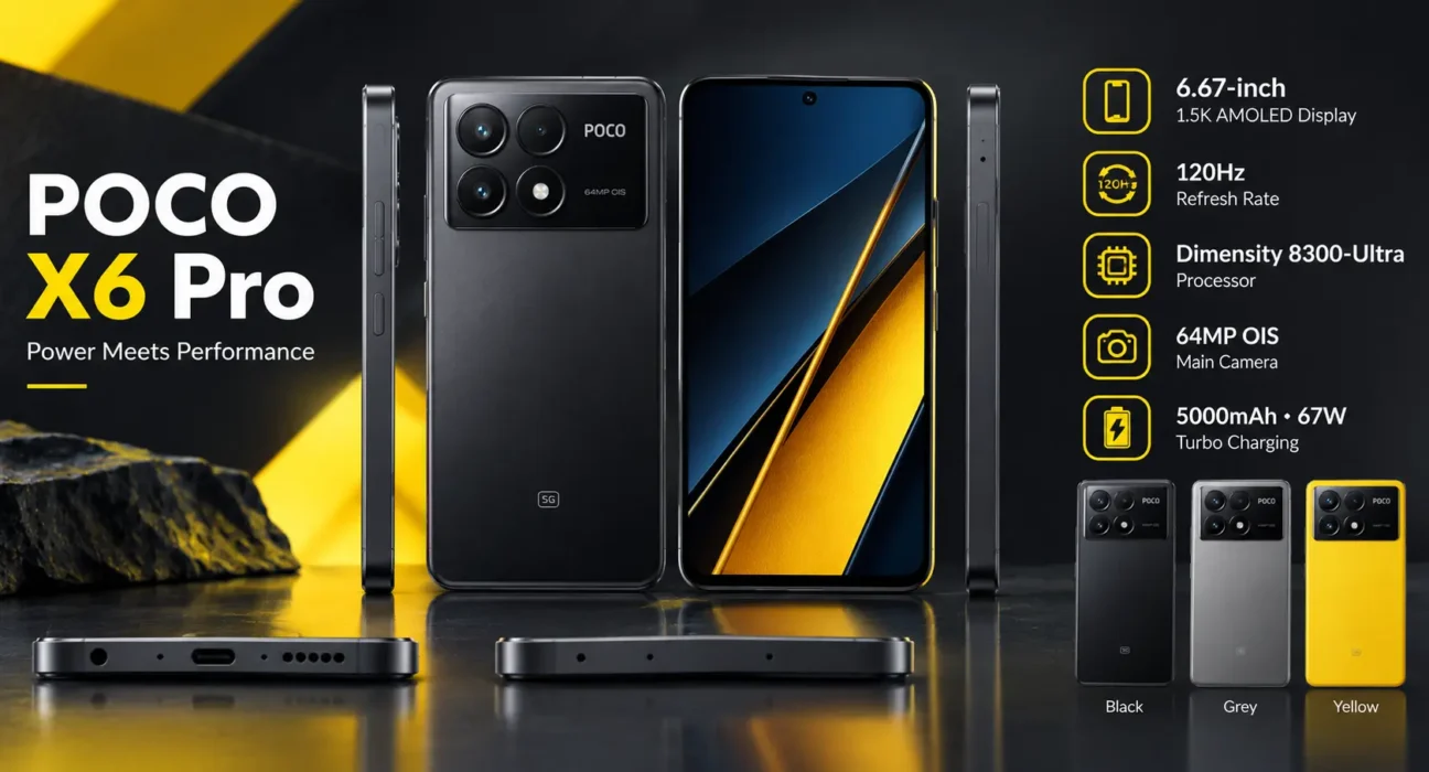 Full Poco X6 Pro review for 2026: complete specs, release date, price in India and Europe, gaming performance, battery tests, and whether it's still the best budget gaming phone.