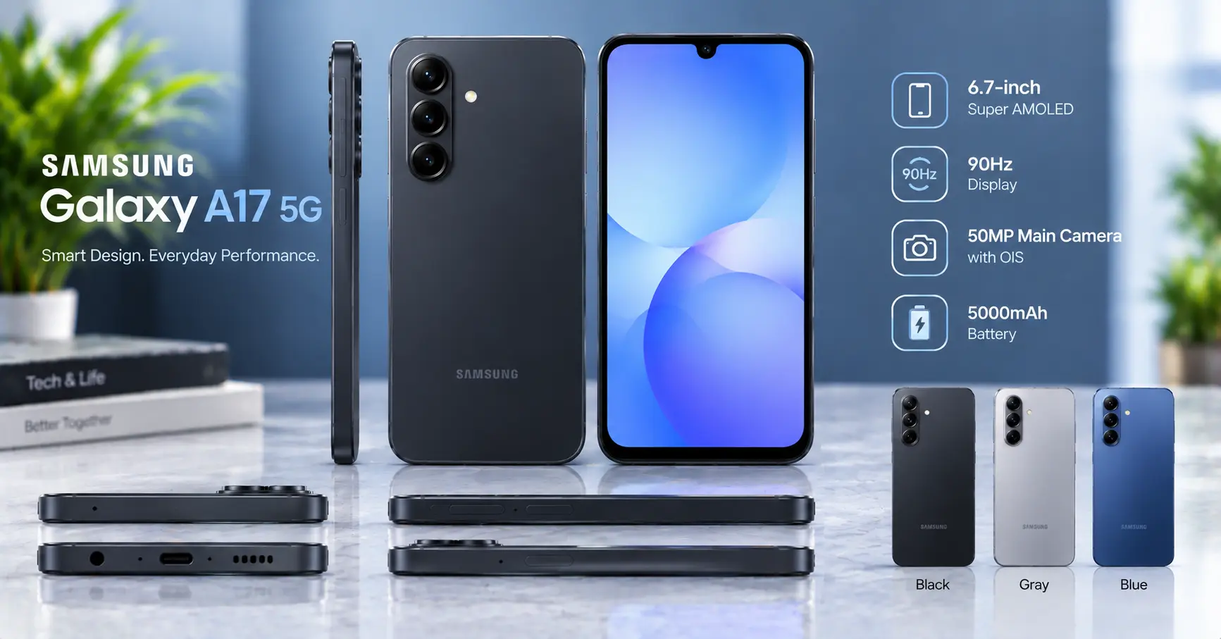 Full Samsung Galaxy A17 5G review for 2026: complete specs, release date, current price, display, battery, performance, and whether it's still worth buying.