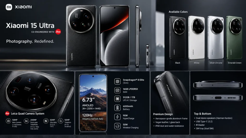 Full Xiaomi 15 Ultra review for 2026: complete specs, release date, price, the 1-inch Leica camera, battery life, and whether it's the best camera phone you can buy.